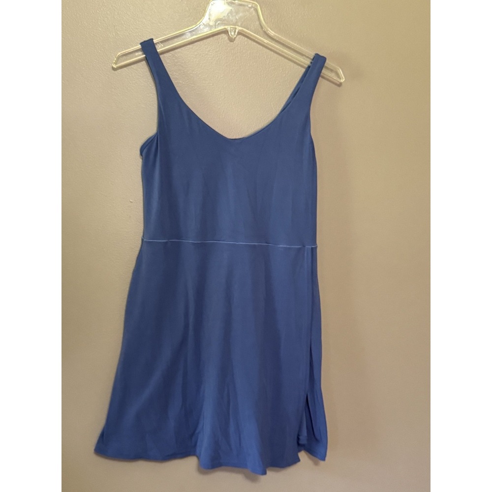 Offline by Aerie Blue Real Me Athletic Dress with Built in Shorts Size L